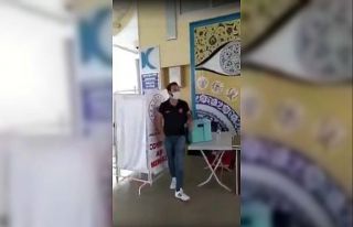 Kütahya Otogarı’nda ilginç aşı daveti