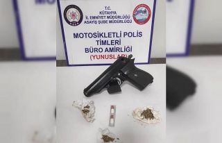 Kütahya’da şase numarası olmayan motosiklet,...