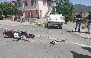 Liseli genç kazada ağır yaralandı