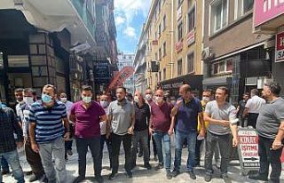 Maden işçileri taleplerini GMİS yöneticileri ile...