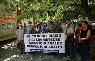 Madımak olayında hayatını kaybedenler Tunceli’de...