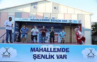 Mahallede şenlik var