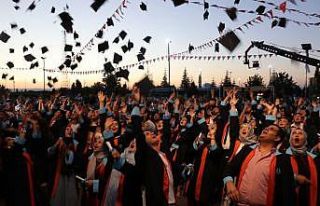 Malatya Turgut Özal Üniversitesi’nde mezuniyet...