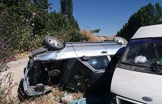 Malatya’da iki araç çarpıştı: 12 yaralı