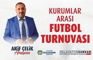Malatya’da kurumlar arası voleybol ve futbol turnuvası