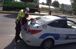 Maltepe’de motosiklet sürücüleri denetlendi
