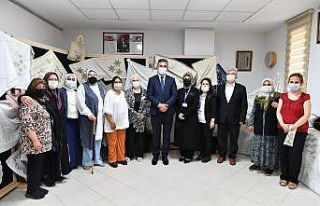 Mamak’taki Abidinpaşa Aile Merkezi yılsonu sergisi...