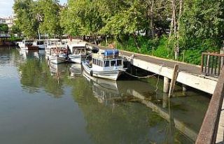 Manavgat Irmağına karışan kanalizasyon Sahil Güvenlik...