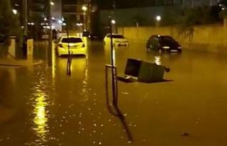 Manisa’da sağanak yağış etkili oldu