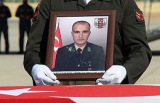 Mardin’de şehit olan asker için tören düzenlendi