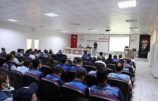 Mardin’de Zabıtaya iletişim ve öfke kontrolü...