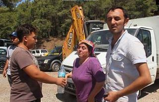 Marmaris’te alevler yeniden yükseldi