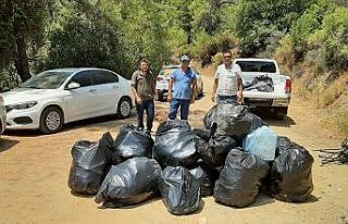 Marmaris’te bayramda 3 bin ton çöp toplandı