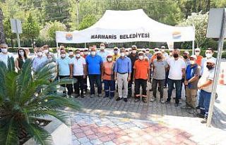 Marmaris’te kadrolu işçilere yüzde 14.55 zam
