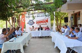 Meclis toplantısı mahallelerde devam ediyor
