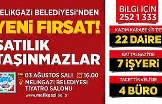 Melikgazi Belediyesi’nden yepyeni yatırım fırsatları