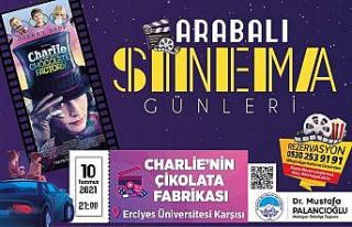 Melikgazi’de "Arabalı sinema günleri"...