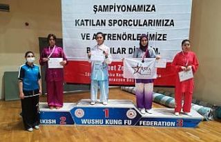 Meram Belediyesporlu sporcular şampiyonadan 12 madalya...