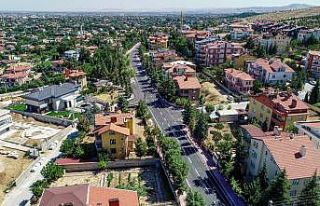 Meram’da Köyceğiz Caddesi yenilendi