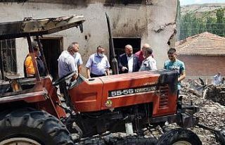 Milletvekili Kavuncu’dan, yangınzede ailelere geçmiş...
