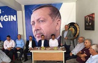 Milletvekili Taş, Tut ilçesinde bayramlaştı
