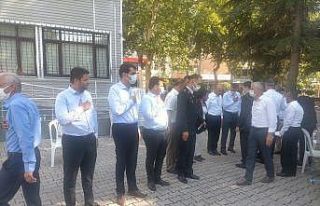 Milletvekili Toprak ve beraberindekiler Gölbaşı...