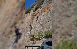 Milli dağcı antrenman için çıktığı dağda...