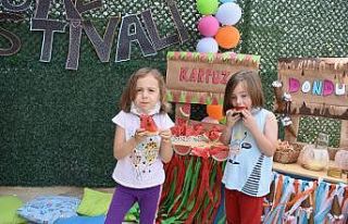 Minikler Yaz Festivaliyle doyasıya eğlendi