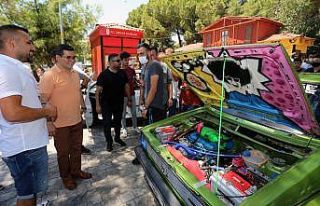 Modifiye araçlar DokumaPark’ta görücüye çıktı