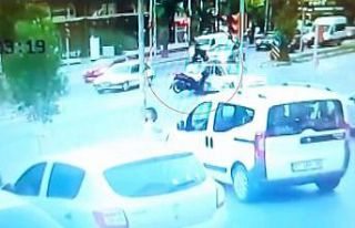 Motosiklet sürücüsünün feci ölümü güvenlik...