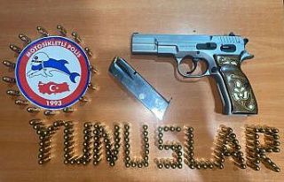 Motosikletli polis timleri asayiş uygulamasında...