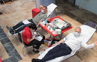 Muğla Emniyet’i kan bağışladı