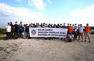 Mysia Yolları’nda gençlerin keyifli yürüyüşü