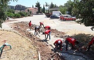 Nar Masa acil çözüm ekibi ‘parke taşlarını...