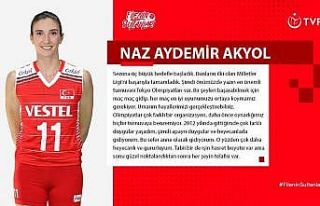 Naz Aydemir Akyol: "En iyi oyunumuzu ortaya koymamız...