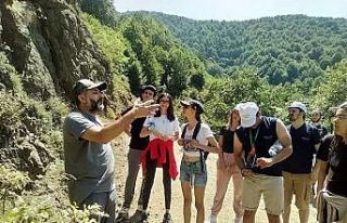 Öğrenciler tabiat yürüyüşü gerçekleştirdi
