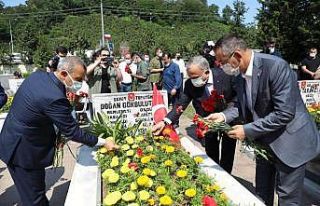 Ordu’da arife gününde şehitlikler ziyaret edildi