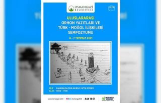 Osmangazi’de ‘Orhon Yazıtları’ zirvesi