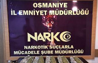 Osmaniye’de 4 kilo esrar ele geçirildi