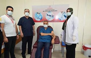 Osmaniye’de üçüncü doz aşılama başladı