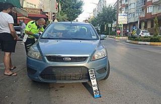 Otomobil ile motosiklet çarpıştı: 1 yaralı