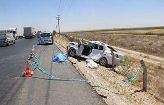 Otomobille tır çarpıştı, baba kız hayatını...