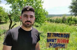 (Özel) Bu tarladaki meyve ve sebzeler herkese bedava