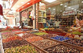 (Özel) Kuruyemişçilerde bayram telaşı