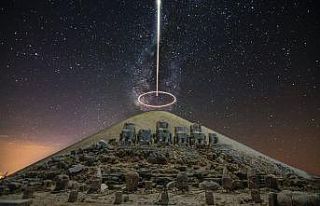 (ÖZEL) Nemrut Dağı Samanyolu ile birlikte görüntülendi