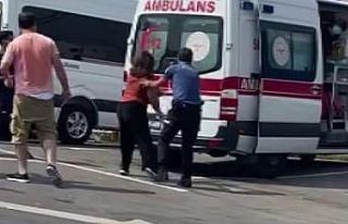 (Özel) Ümraniye’de sinir krizi geçiren kadın,...