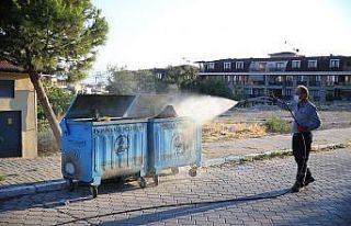 Pamukkale Belediyesi karasinekle mücadelesini sürdürüyor