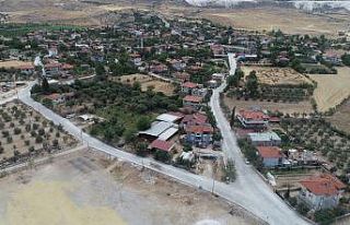 Pamukkale’de yollar güzelleşti