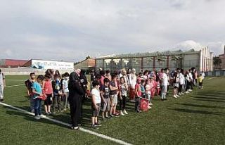 Pazaryeri’nde açılan yaz spor okullarında 6 branşta...