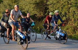 Pedal arkadaşım grubu Karadeniz turunda